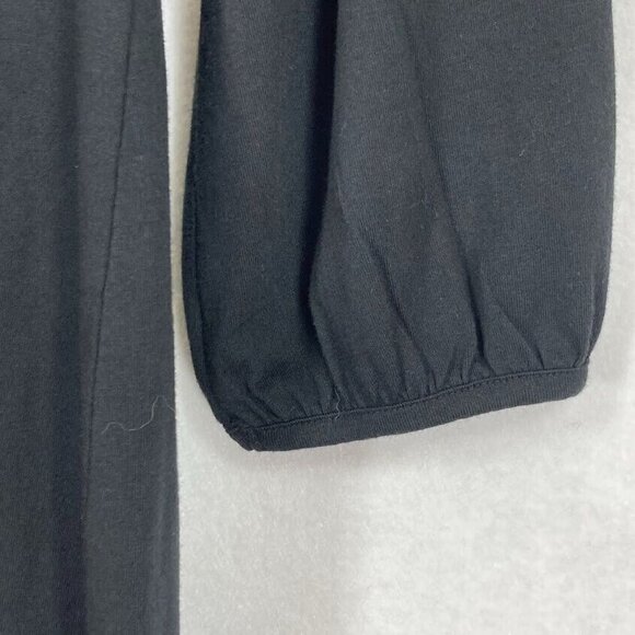 Boden Surplice Neckline 3/4 Sleeve Jeweled Waist Top Size 10 - Picture 3 of 7